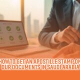 Saudi Apostille stamp