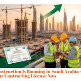 Contracting License in Saudi Arabia