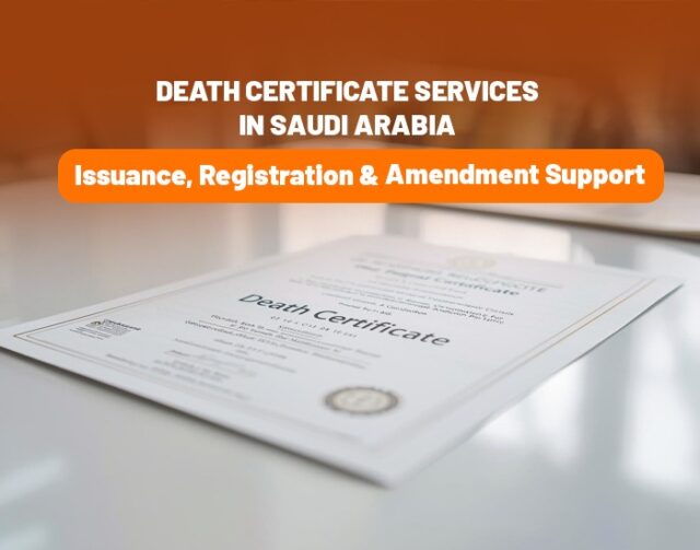 death certificate services in Saudi Arabia