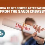 degree attestation from saudi embassy