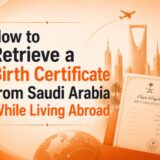 How to Retrieve a Birth Certificate in Saudi Arabia