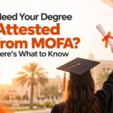 MOFA Degree Attestation
